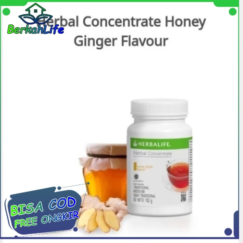 Herbalife Concentrate Tea Honey Ginger Teh Herbalife Pembakar Lemak Original 100% Teh Thermoo Concen