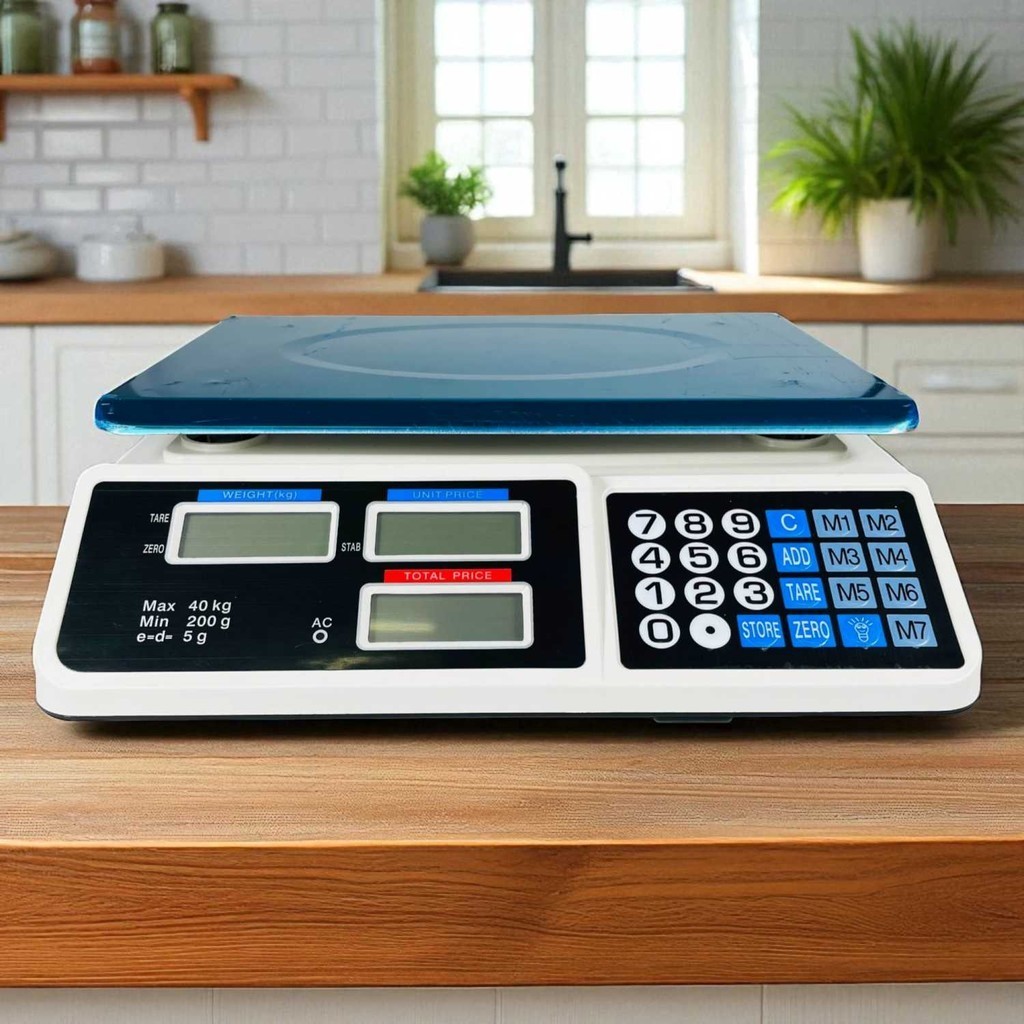 SULASTR Protopic Timbangan Digital Buah Makanan Commercial Retail Scale 40kg - PT95