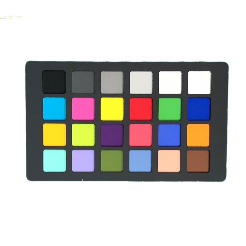 

Charttu 24 ColorChecker Classic Mini 64*108mm Test Chart Checker Palette Board Superior gital Color Correction Customized
