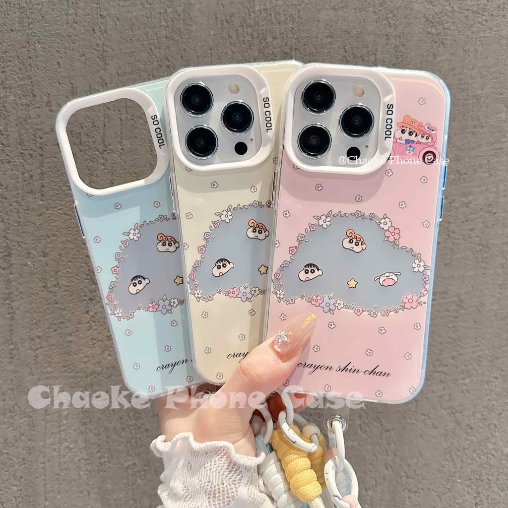 Kasus ponsel dengan tali gantung untuk OPPO A16 A18 A60 A54 A15 A3S A5S A17 A53 A57 A58 A5 2020 Reno
