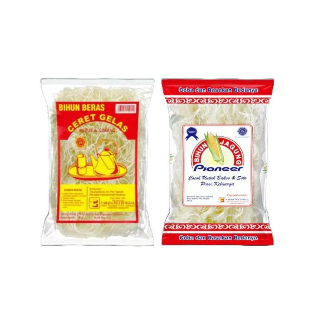 

Ceret Gelas Bihun Beras160GR & 280GR