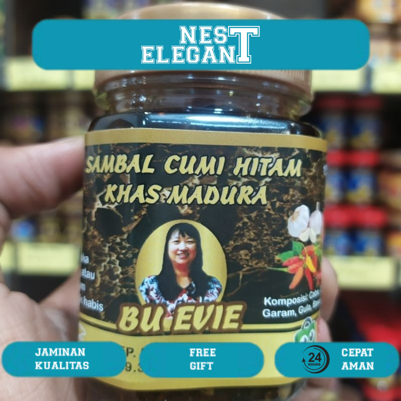 

Sambal Cumi Hitam "Bu Evie" 150 gram