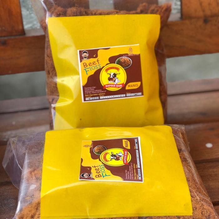 

Abon Sapi dapoerbabe kemasan 500 gr - Manis Terlaris