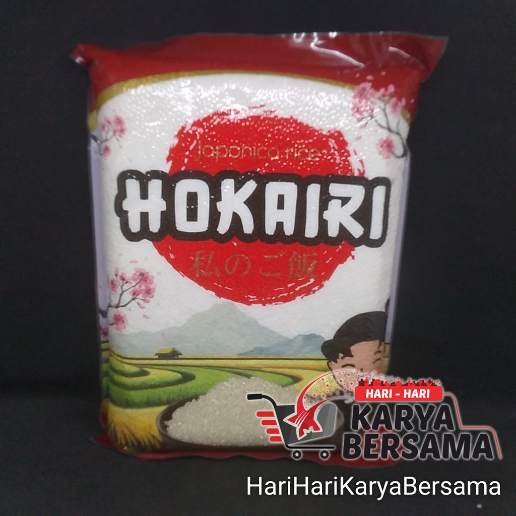 

MAKANAN POKOK HOKAIRI BERAS JEPANG 5KG