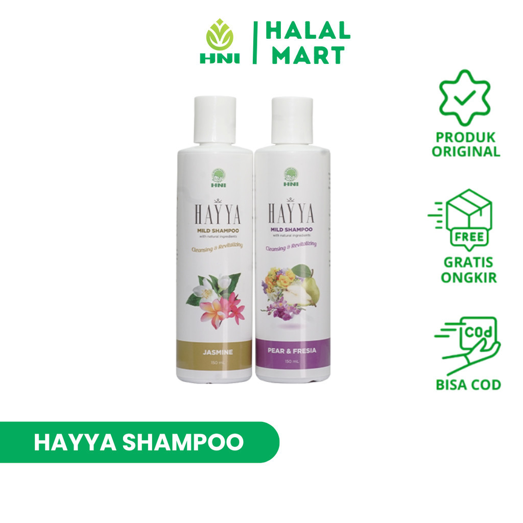 HAYYA MILD SHAMPOO - SAMPO - SHAMPO    | Bisa Bayar COD - HNI HPAI BPOM