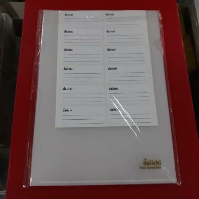 

New Map Plastik Model L Daichi F4 / Folio Clear Sleeve PlastikPremium