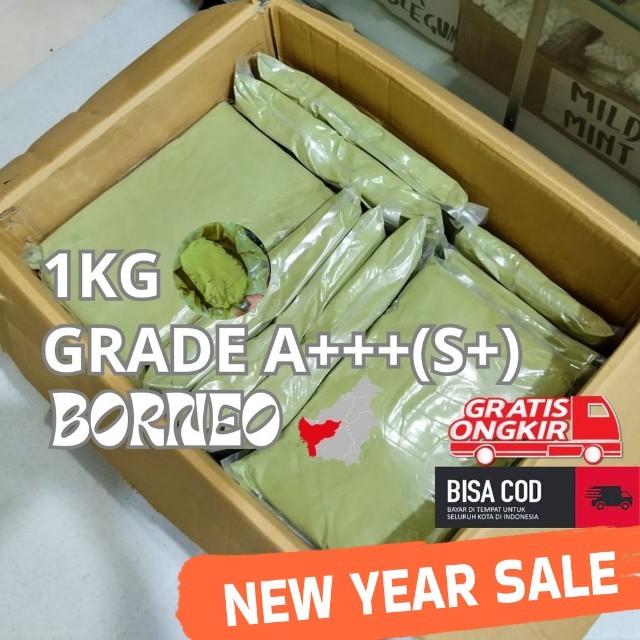 

atom purikkk Premium Super Green keratonn Kalbar Green Green Teh Kopi Alam Kalimantan A+++(S+) 1kg