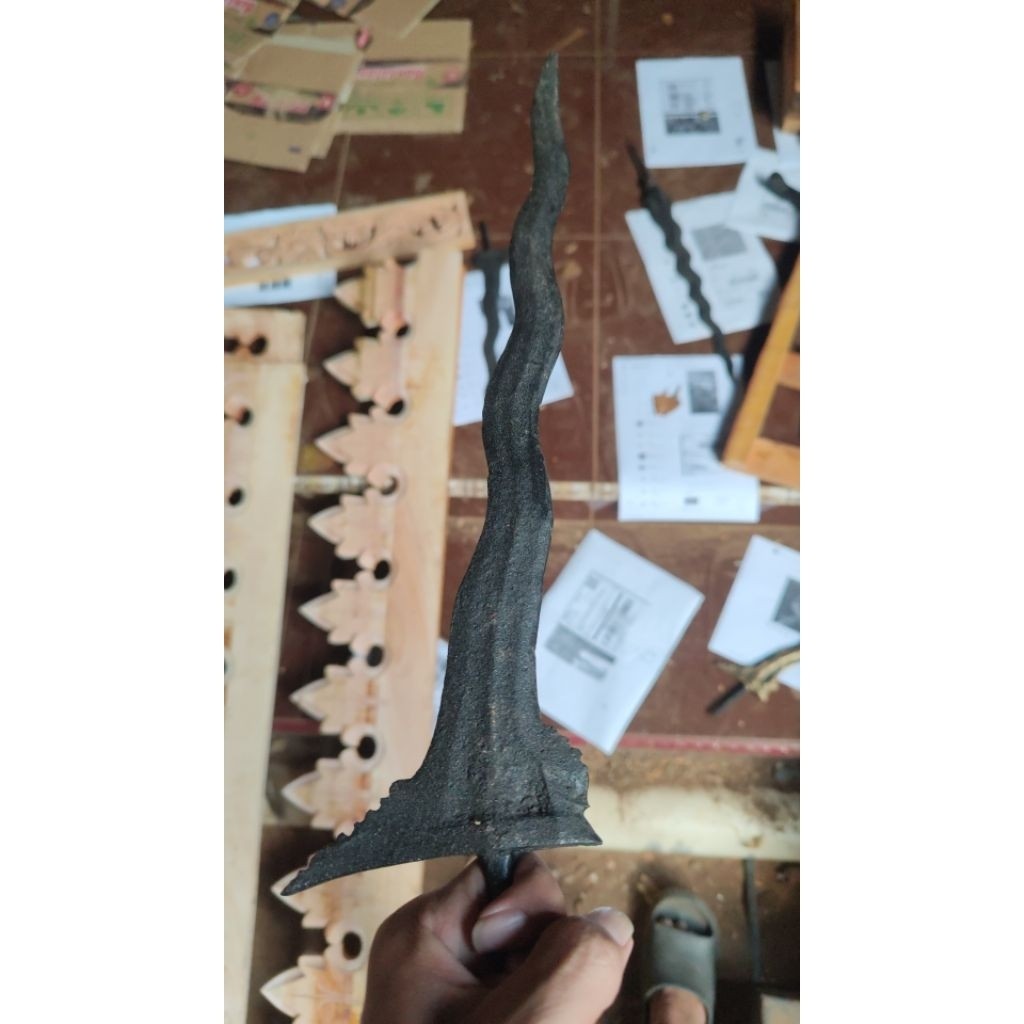 

keris sempana bungkem corok 45cm murah jpr001
