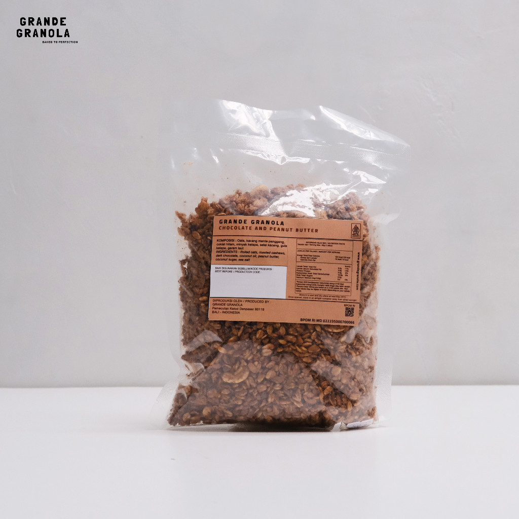 

Grande Granola Chocolate and Peanut Butter (500gr)