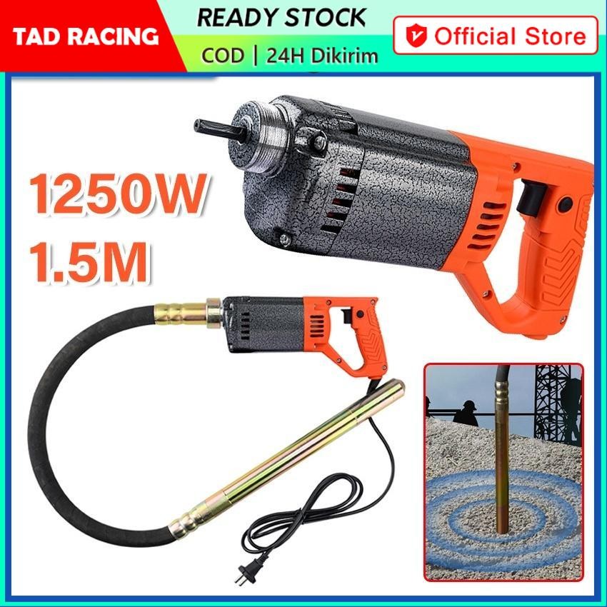 Mesin Penggetar Listrik Mesin Concrete VibratorS Cor Beton Elektrik Concrete 1250 Watt 1.5 Meter