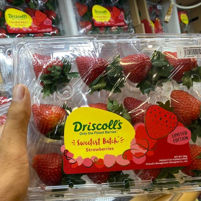 

Buah Stawberry driscol pack super red 280 grm
