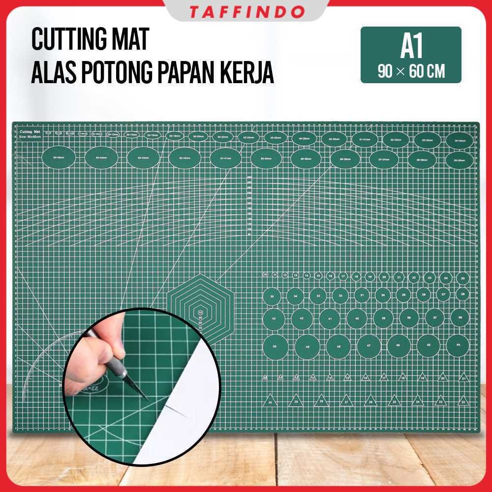 

Working Pad Cutting Mat Alas Potong Papan Kerja A1 90x60cm - QJ4