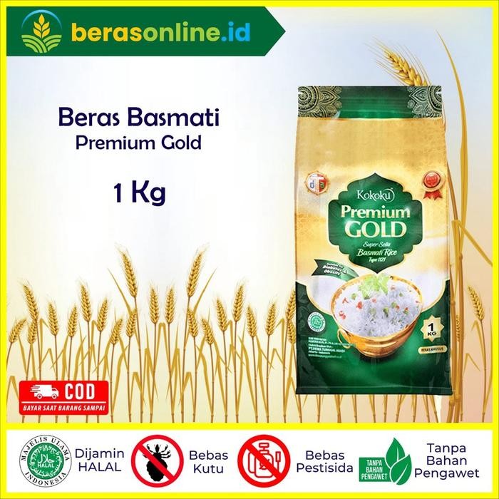 

Beras Online - Kokoku Beras Basmati Super Sella 1 kg