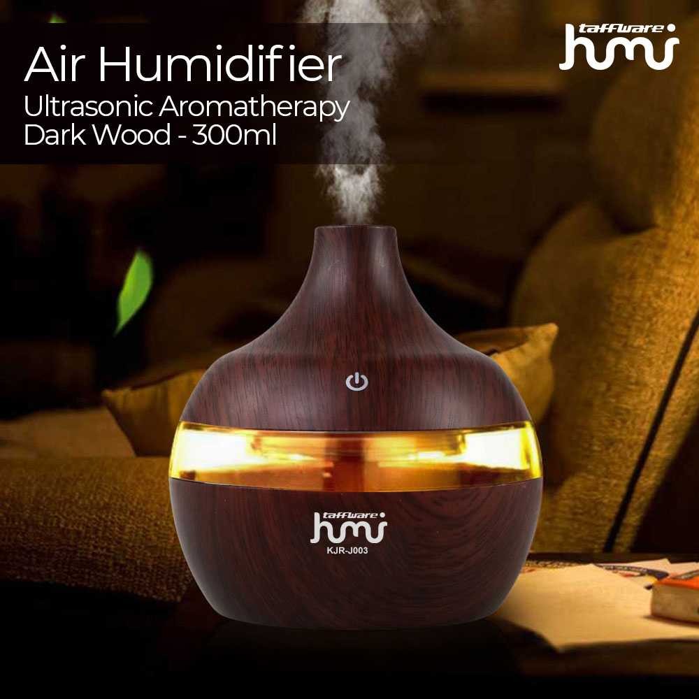 COD Air Humidifier Diffuser Pengharum Pelembab Uap Aromaterapi Ruangan Ultrasonic Besar LED RGB 300 