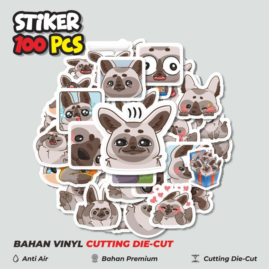 

Terbaru! 50 pcs Stiker Funny Character Toba Lemur Dekorasi Lucu Kreatif untuk Notebook, Skateboard, HP