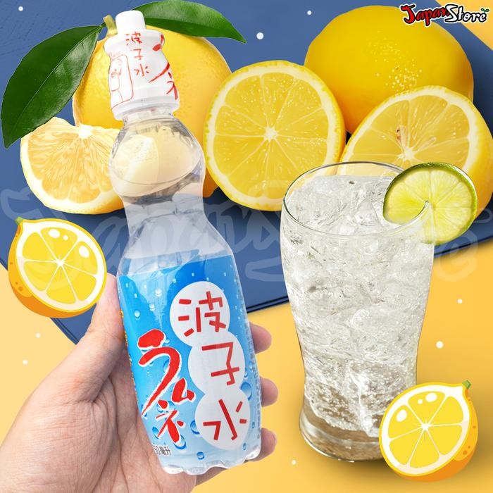 

Edo Ramune 250 ml [Minuman Bersoda Khas Jepang] - Original Lemon