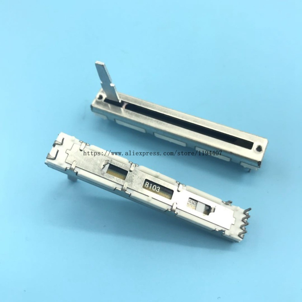 2pcs/set FADER DCV1010 For Pioneer DJM400 DJM500 DJM600