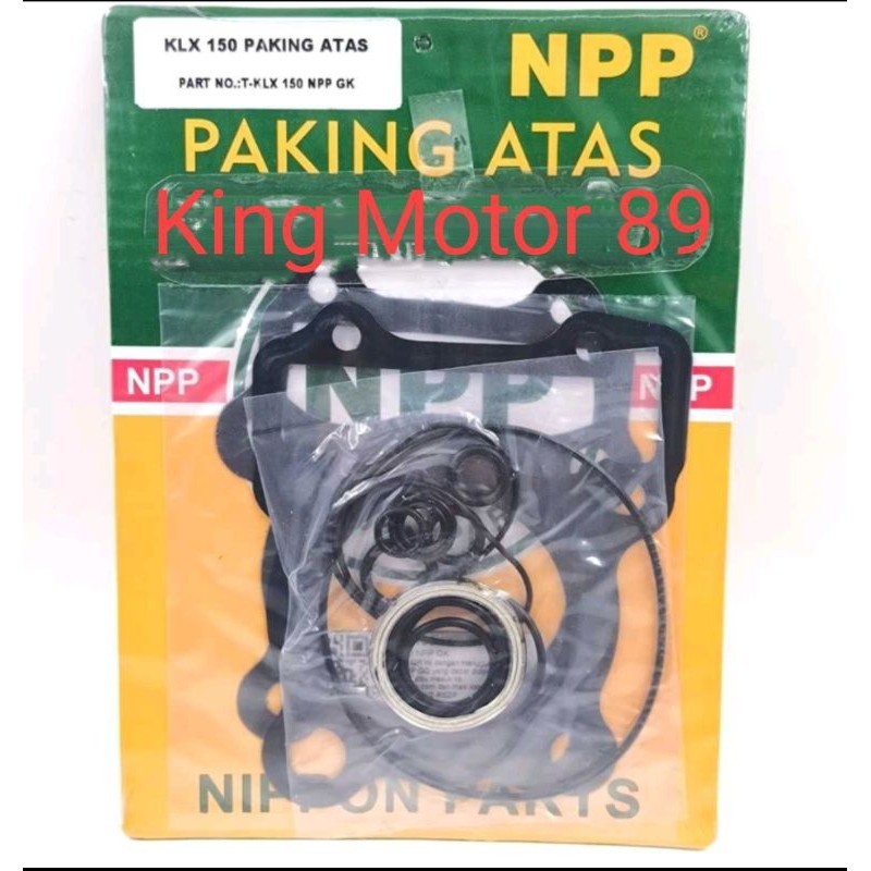 Paking gasket top set kawasaki KLX tracker 150 original npp