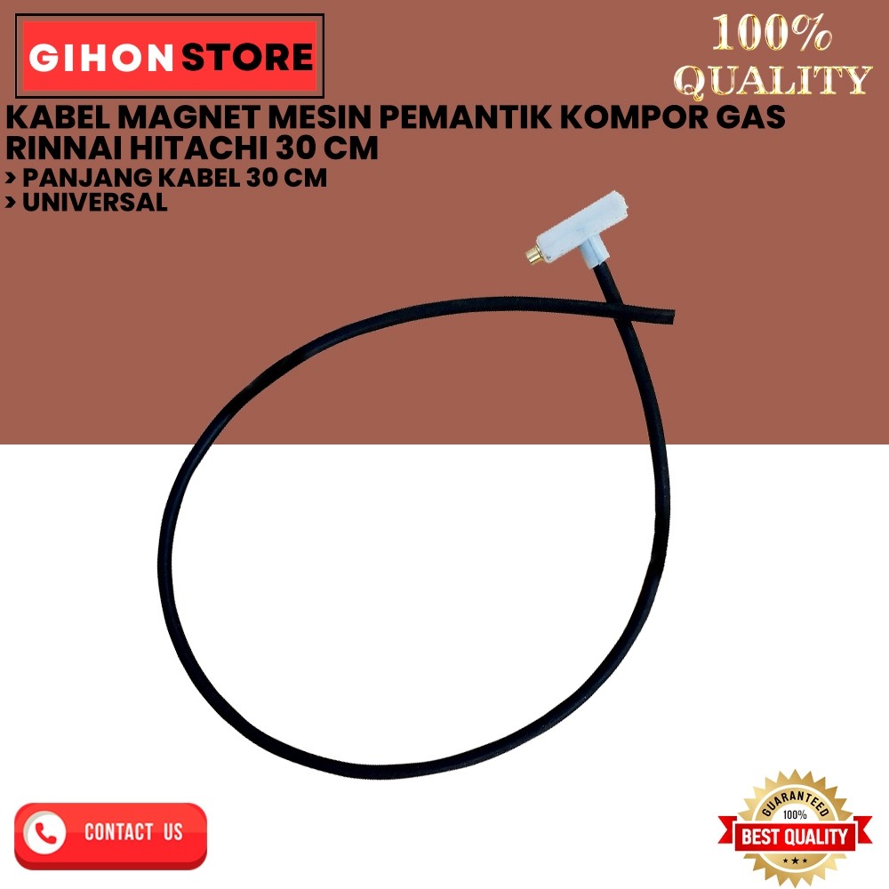 GIHON- KABEL MAGNET MESIN PEMANTIK KOMPOR GAS HITACHI 30 CM