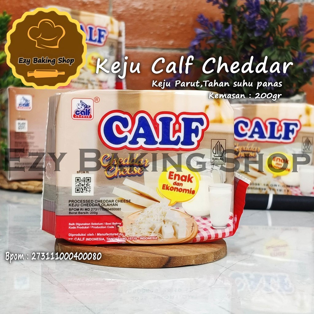 

Keju Calf Serbaguna 200gr - Keju Parut Serbaguna