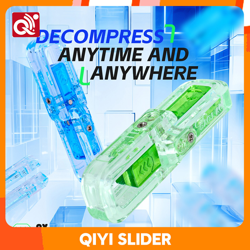 [CubeFun]QiYi Slider Magnetic Push Card Relaxing EDC Fidget Toys Anti-Stress Decompress Stress Relie