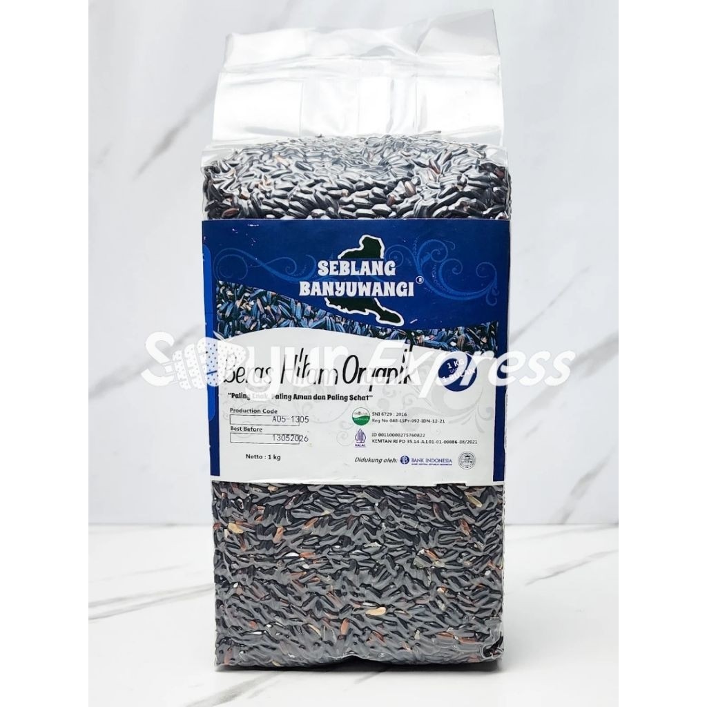 

KIRIM INSTAN Beras Hitam Organik Seblang Banyuwangi 1kg