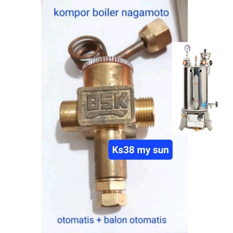 bsk + balon otomatis nagamoto boiler laundry sterika uap