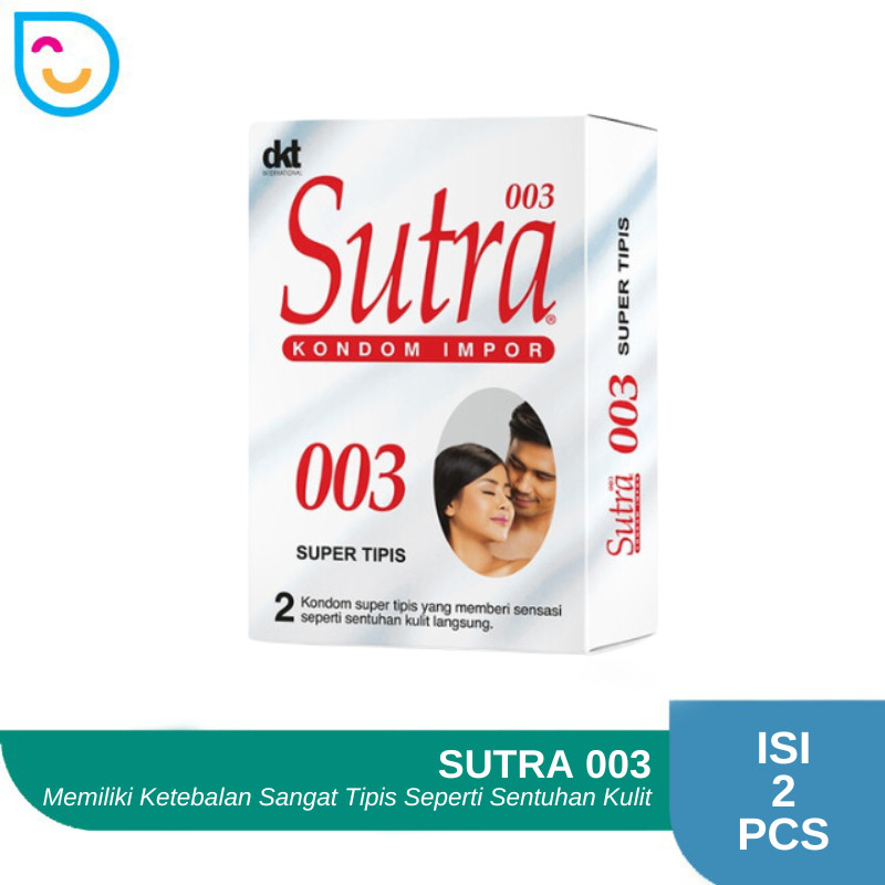 Kondom Tipis Sutra 003 Isi 2 Sachet