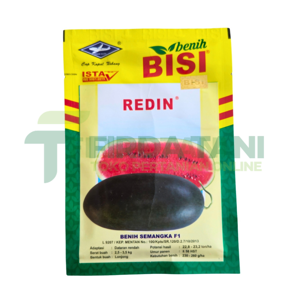 Semangka Redin F1 20gr Original Semangka inul Redin Semangka Hibrida Redin inul merah Paling Laris