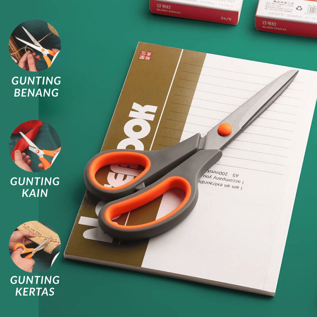 

LARGE SIZE COLORFUL SCISSORS / GUNTING BESAR SERBAGUNA UNTUK BERBAGAI KEPERLUAN