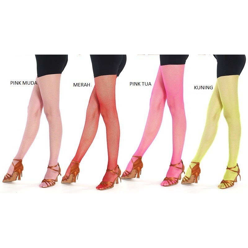 Stocking Jaring Dewasa Celana Warna Warni 1307 - Ratu Stoking