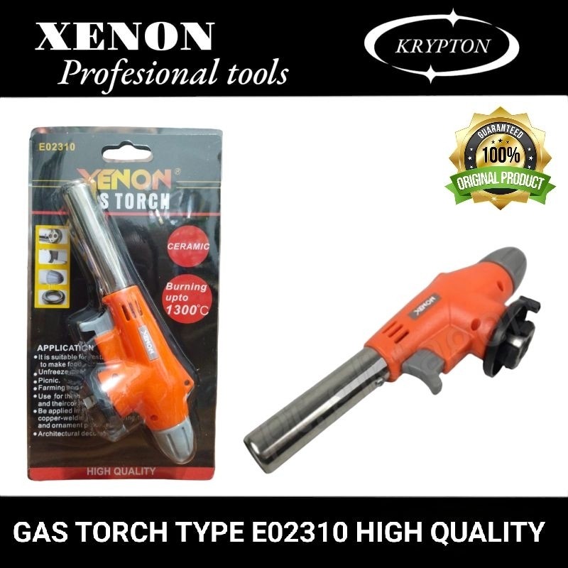 Xenon blow torch model pistol type E02310 jaminan asli original