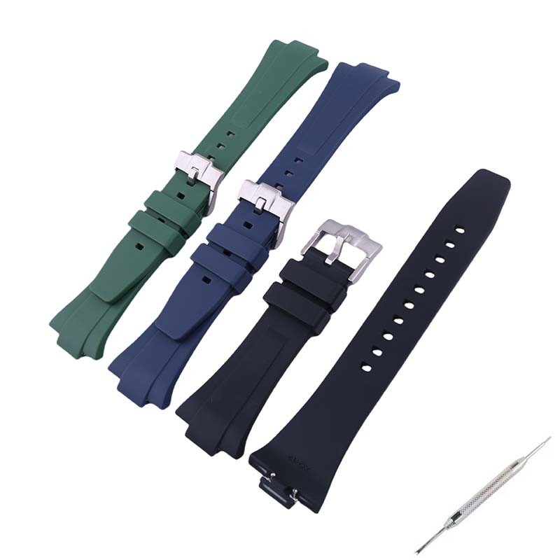 Watch accessories silicone watch band Compatible for TISSOT prx strap12mm men's and women's Tissot r