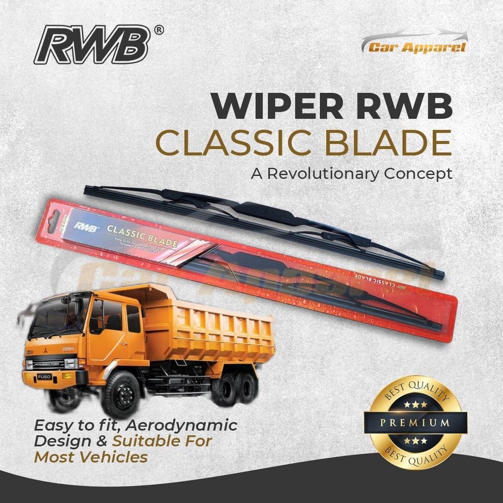 Wiper RWB Classic Mitsubishi FUSO 220PS Hybrid / Windshield Mitsubishi FUSO