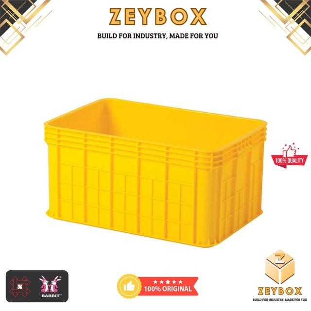 ZEY - Container 2066 Rabbit (P 62 x L 43 x T 31 cm) Krat/Box Roti/Buah Kontainer Industri Serbaguna 