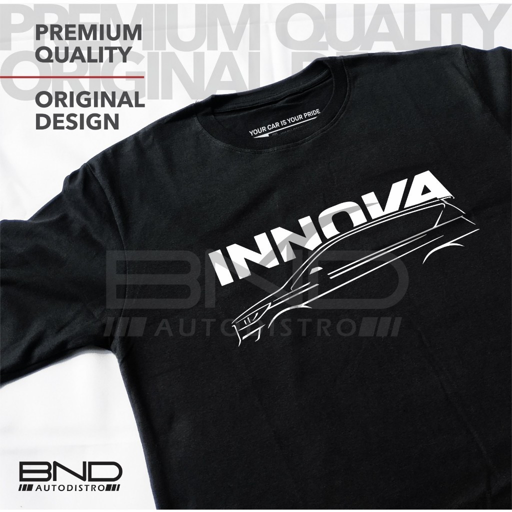 Kaos Toyota Innova Reborn SIDE - T-Shirt Toyota Kaos Innova Kijang Innova
