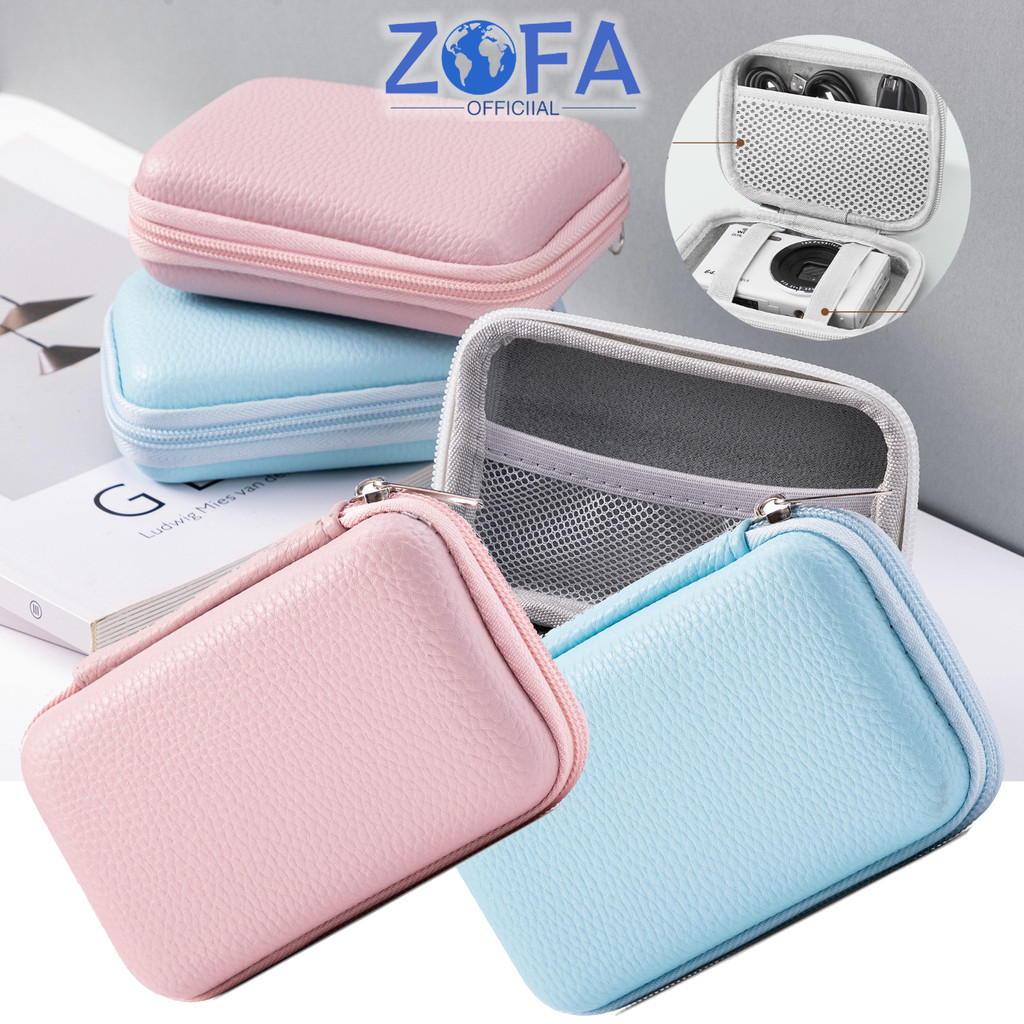 CCD Camera Storage Box Mini Smartphone Printer Tahan Guncangan Hard Shell Carrying Case Tahan Air Ta