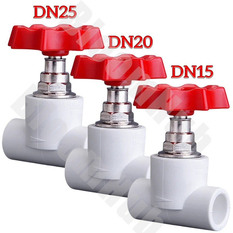 Stop Kran Gate Valve PPR 20 mm , 25 mm , 32 mm Stop Kran Ball Valve PPR Brass Ball Valve PPR Ball Va