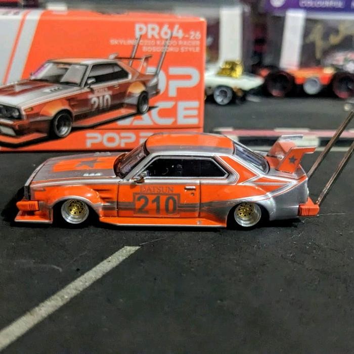 Diecast PopRace Pop Race Nissan Skyline C21 Kaido Race Bosozoku Style