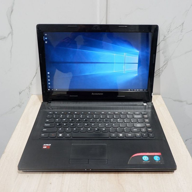 Laptop lenovo AMD A8 7410 RaM8GB SSD 1TB Window 10 + Office Normal Siap Pakai - Laptop Murah - Lapto
