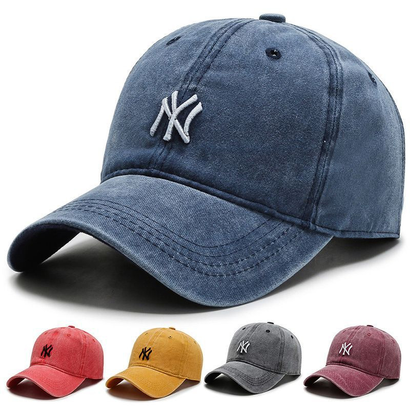 Topi Baseball Jeans NY Casual Pria Wanita Import