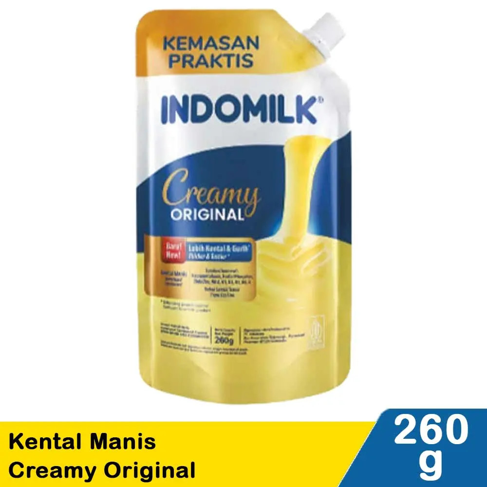 INDOMILK KENTAL MANIS CREAMY ORIGINAL 260g