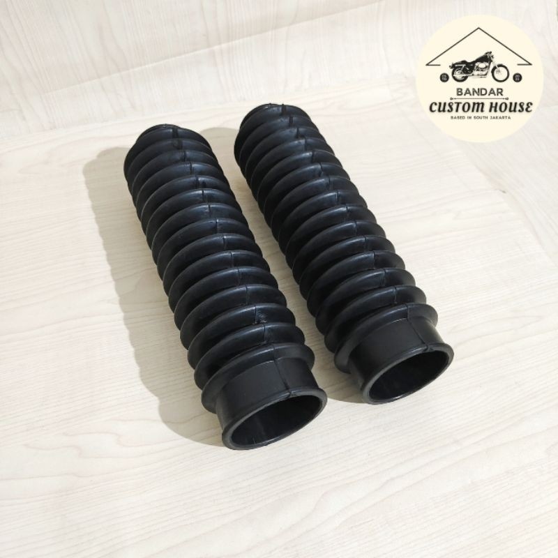 Karet Shock Depan Byson Hitam / Karet Shock Depan Custom