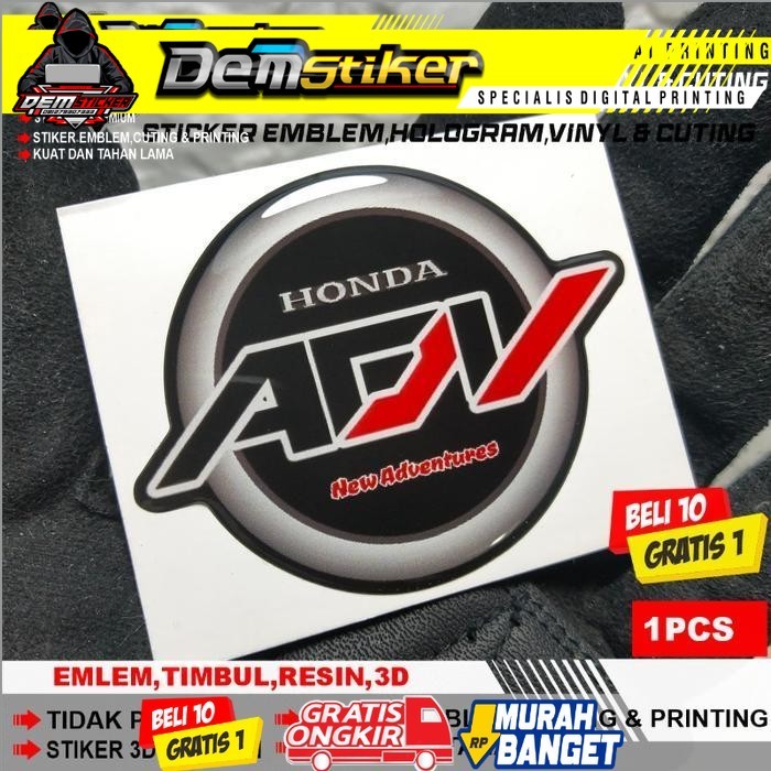 stiker motor adv