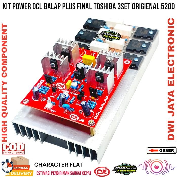 Kit Power OCL BALAP Plus Final Toshiba 3Set 5200 Original CVJA