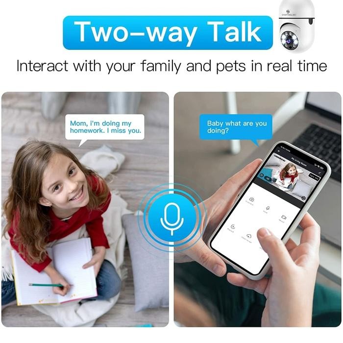 IP Camera CCTV Bohlam Lampu Wireless Wifi - HANYA CCTV