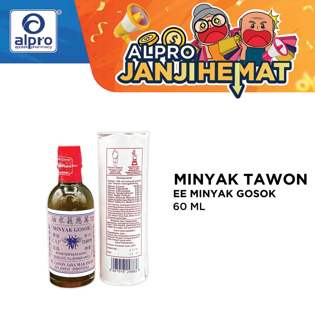 MINYAK TAWON EE 60 ML