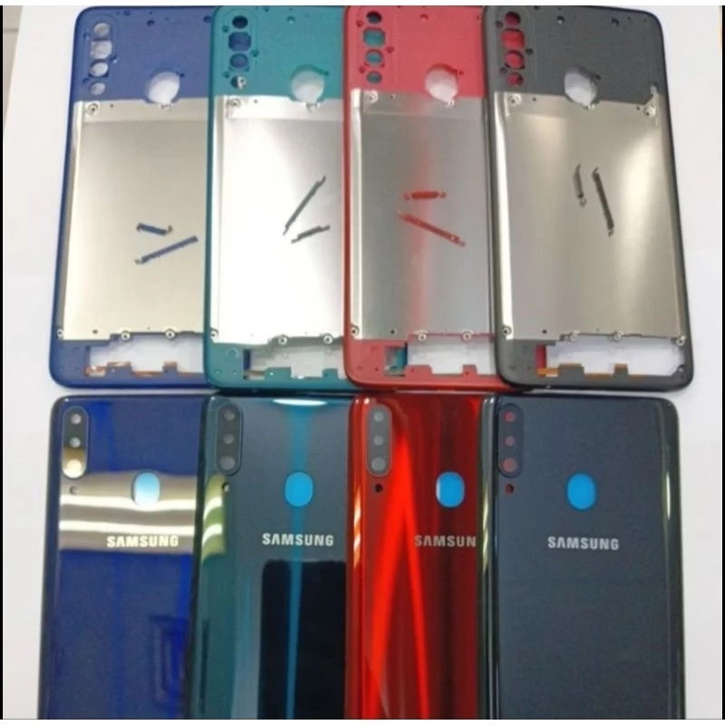BACK CASING  KESING  HOUSING  SAMSUNG A20S A207F BACKDOOR FULLSET + BEZEL