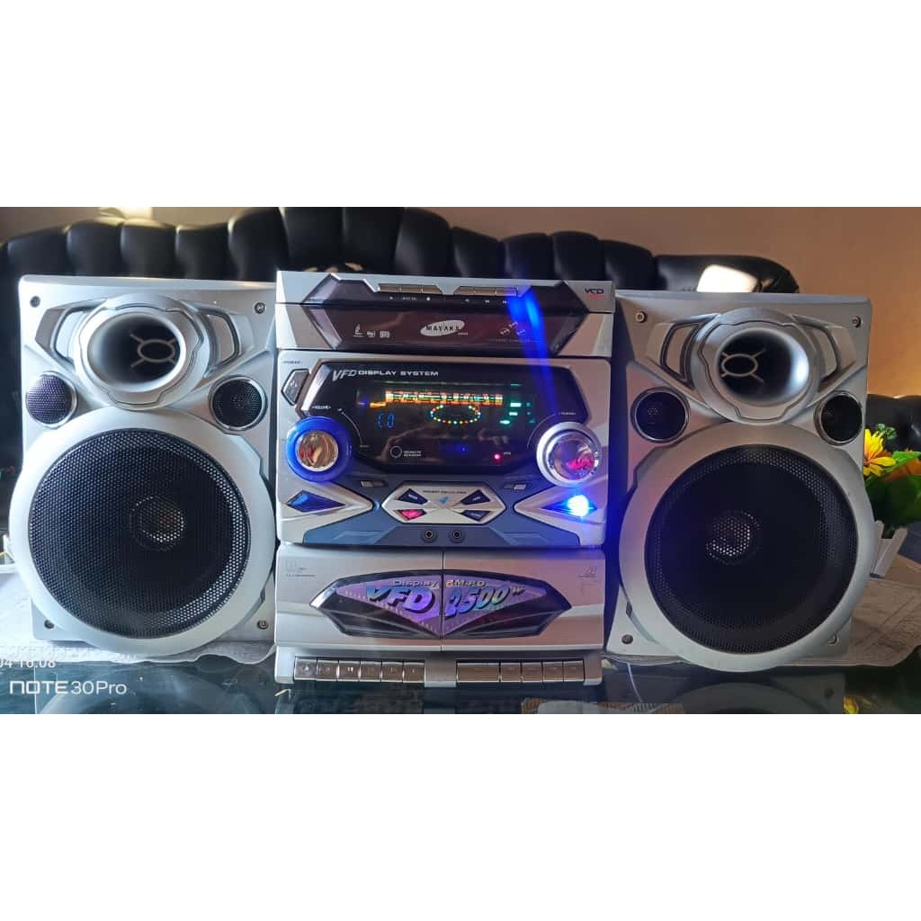 MINI COMPO TAPE RADIO VCD BARU / MINI COMPO JUMBO SPEAKER TERPISAH