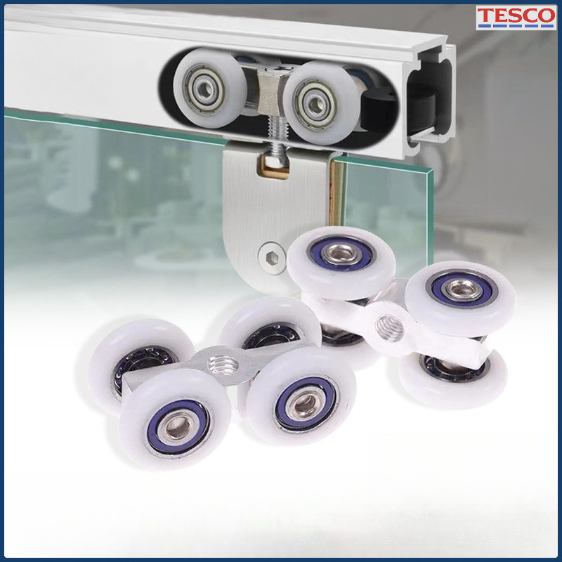 Rel Pemandu Pintu Geser/Roda Pintu Geser/Roda Gantung Kamar Mandi / Geoolimy